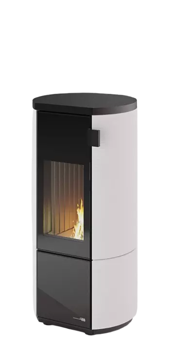Kaminofen  Cera CONTE mini rund Beton