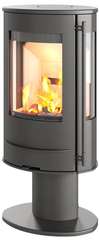 Kaminofen Lotus Liva 7G-Stahl mit Seitenglas